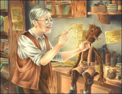 Quel marionnettiste profite du petit Pinocchio dans le Disney éponyme ?