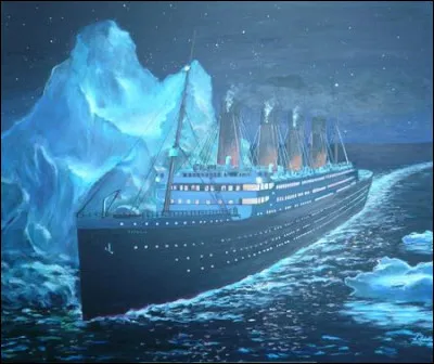 À quelle heure le Titanic heurte-t-il l'iceberg ?