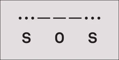 Un nouveau code, est apparu. Le Titanic sera le 1er à l'utiliser, le S.O.S. Que veut dire ce sigle ?2 réponses attendues