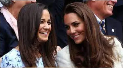 Des surs Kate et Pippa Middleton, qui est l'aînée ?