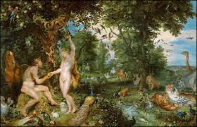 Comment se nomme le jardin merveilleux où la Genèse place l'histoire d'Adam et Ève ?