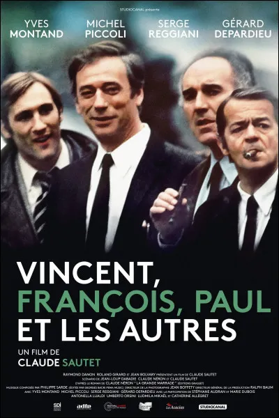 Laquelle de ces actrices ne joue pas dans "Vincent, François, Paul... et les autres", film de Claude Sautet sorti en 1974 ?