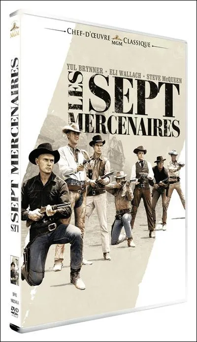 Lequel de ces acteurs ne joue pas dans "Les Sept Mercenaires", western de John Sturges sorti en 1960 ?