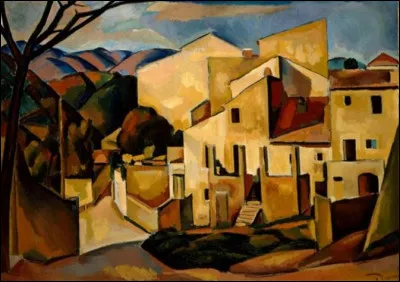 Qui a fait cette peinture de "Cagnes" ?