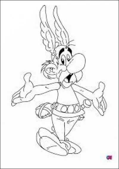 De quelle couleur sont les braies d'Ast&eacute;rix ?