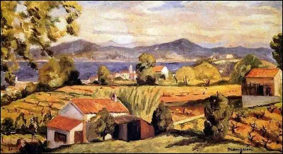 Qui a peint "Le Golfe de Saint-Tropez" ?