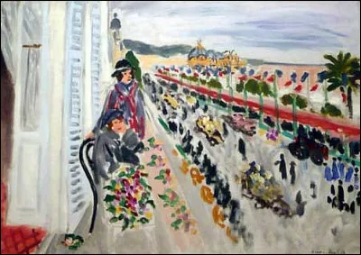 Qui a peint "La Fête des fleurs à Nice" ?