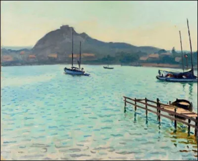 Et voici Porquerolles par le peintre :