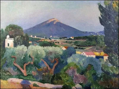 Voici Six-Fours, Sanary, par l'artiste :