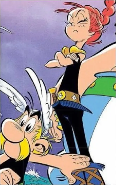 Quel est le prénom de cette jeune fille, étant écrit dans le titre d'un des albums d'Astérix ?