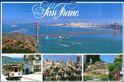 Quelle est cette ville de Californie, célèbre pour son Golden Gate, ses maisons victoriennes et ses "Cable Cars" ?