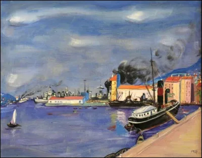 Qui a peint "Le Port de Toulon" ?