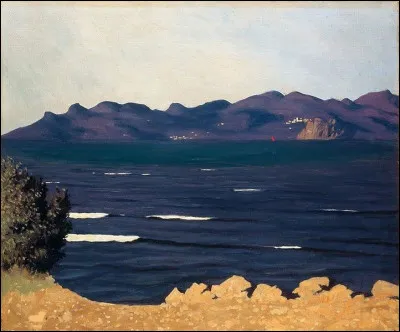 Et enfin qui nous fait partager cet paysage de l'Esterel et la baie de Cannes ?