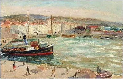 Qui a représenté ce remorqueur à Saint-Tropez ?