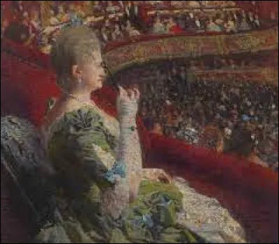 Qui a peint "Madame Edmond Picard dans sa loge au Théâtre de la Monnaie" ?