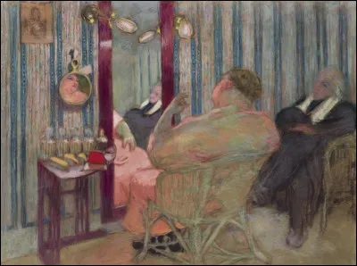 Qui a peint "Sacha Guitry dans la loge" ?