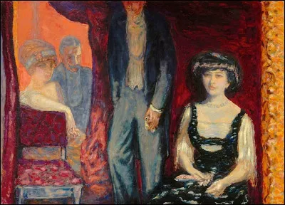 Qui a peint "La loge" ?