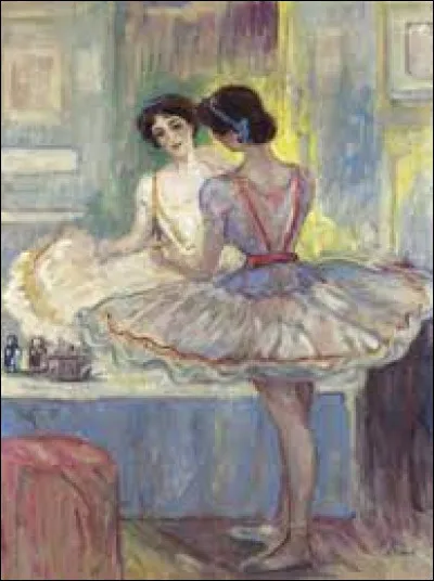 Qui a peint "Mademoiselle Zambelli dans sa loge" ?