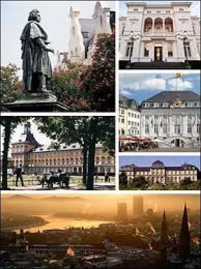 Bonn fut la capitale de la République fédérale d'Allemagne de ___ à ____.