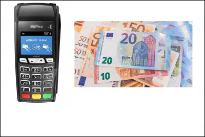 Vous pouvez régler la note par...