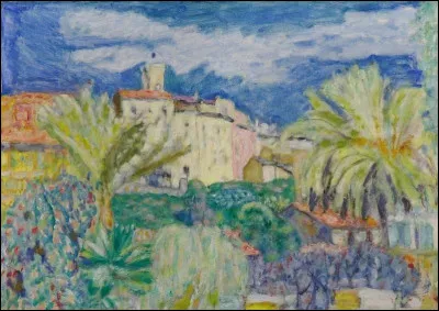 À qui doit-on cette "Vue du Cannet" ?