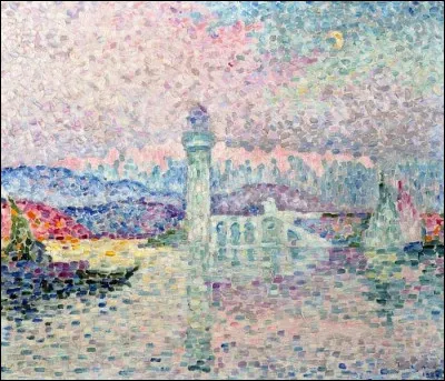 Voici le phare d'Antibes. Qui est l'auteur de cette toile ?