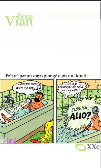 Pièce radiophonique de 1951, publiée pour la 1è fois par le Collège de 'Pataphysique en 2009. Merci pour le titre !