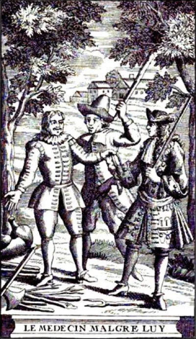 En quelle année est sortie la pièce de théâtre "Le médecin malgré lui" de Molière ?