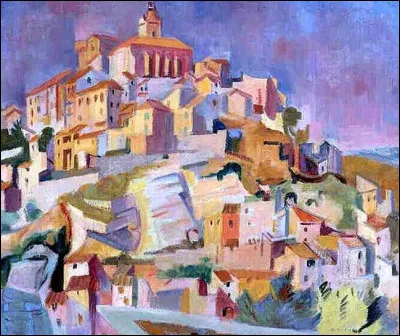 Qui a représenté le magnifique petit village de Gordes ?