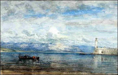 À qui doit-on cette peinture de l'avant-port de Marseille ?