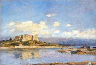 Qui a repr&eacute;sent&eacute; "Le Fort carr&eacute; &agrave; Antibes" ?