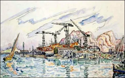 Qui a représenté le chantier naval à la Ciotat ?