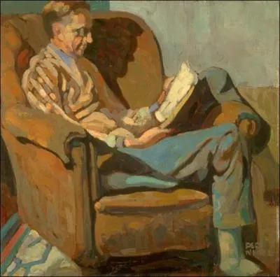 Qui est le crateur de l'oeuvre suivante : 'Portrait le soir', huile sur contre-plaqu, 1927 ?