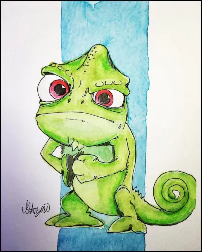 Comment s'appelle ce personnage de "Raiponce" ?