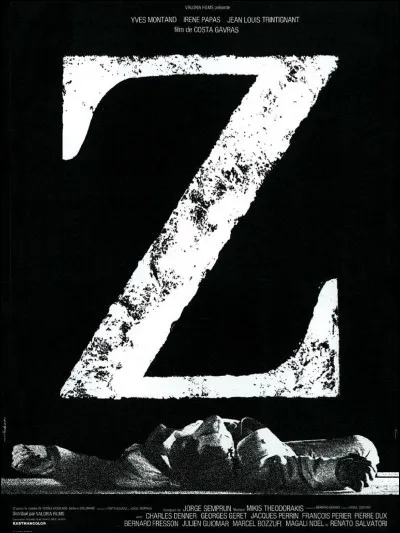 Lequel de ces acteurs ne joue pas dans "Z", film de Costa-Gavras, sorti en 1969 ?