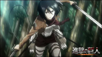 Elle tue des Titans pour sauver sa peau et celle de ses amis, elle s’appelle :