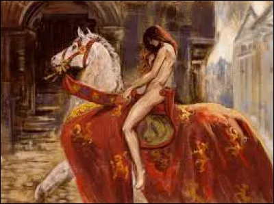 À quel peintre britannique doit-on ce tableau intitulé "Lady Godiva" en 1897 ?