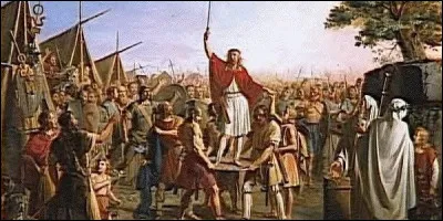 La dynastie mérovingienne descend de...