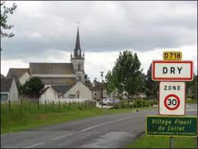 Quel est le gentilé des habitants de Dry (Loiret) ?