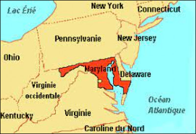Nous commençons dans le Maryland, où le capitale est ...