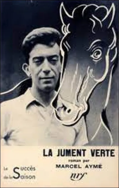De quelle couleur est la jument dans le titre d'un roman de Marcel Aym&eacute; ?