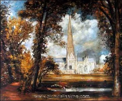 Quel peintre n en 1776 a ralis 'La cathdrale de Salisbury' ?