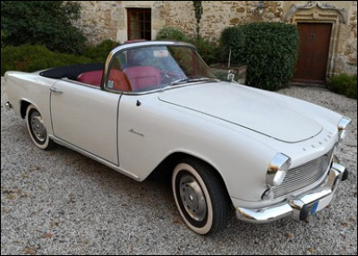 Quelle est la marque de ce coupé français "Océane" produit en 1957 ?