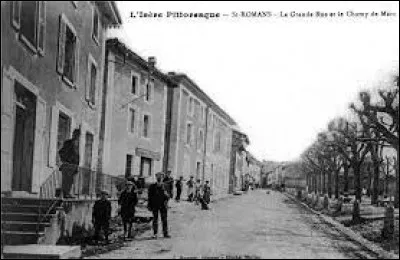 Village Drômois, Saint-Romans se situe en région ...