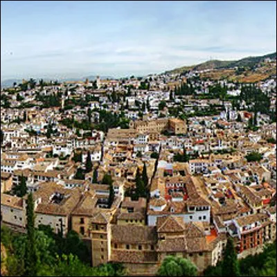 Comment s�appelle l�immense palais qui domine la ville de Grenade, en Andalousie ?