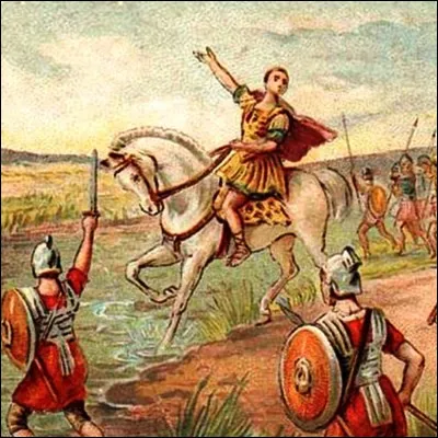 Quelle phrase latine Jules C&eacute;sar aurait-il d&eacute;clar&eacute;e en franchissant le fleuve Rubicon ?