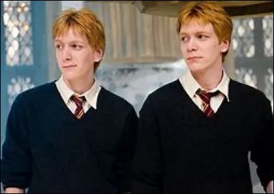 Fred et George Weasley : lequel est né le premier ?