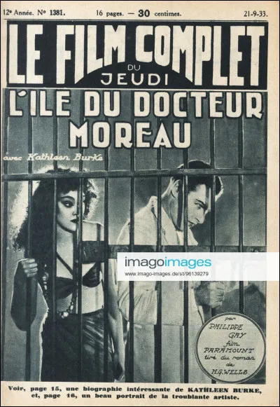 "L'Île du docteur Moreau" est un long-métrage interprété par Charles Laughton.