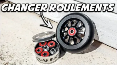 Quel objet de transport utilise, de façon visible, des roulements à billes ?