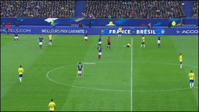Pendant un match, tu...